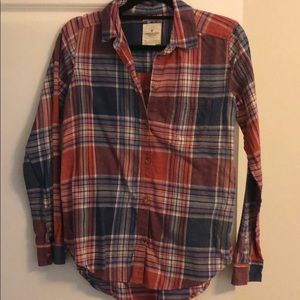 Small flannel shirt